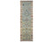 13 Feet Moroccan Green Hand Woven Wool Runner Rug